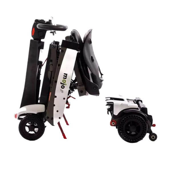 Mojo Lit automatic folding transportable mobility scooter Rapid Mobility